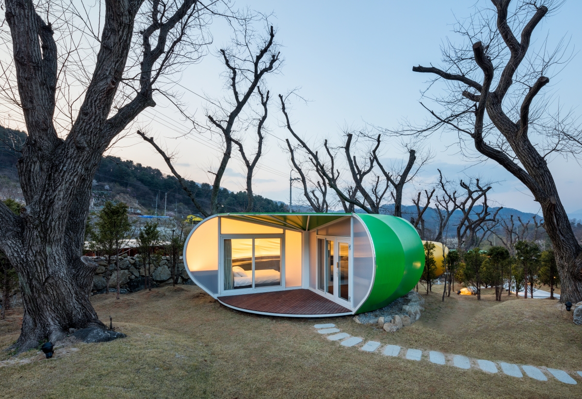 글램핑, 새로운 기준을 세우다:  글램트리 리조트