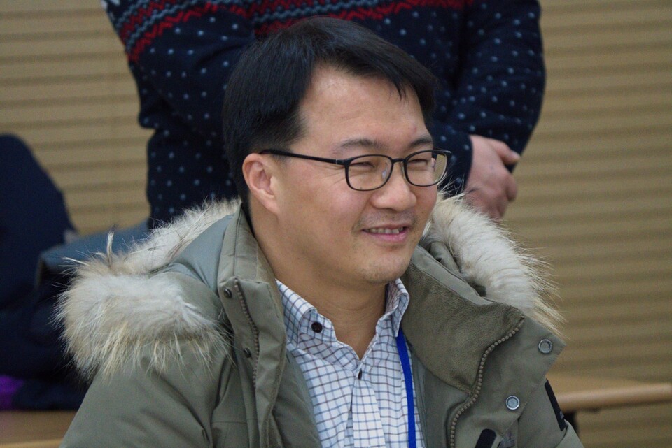 뿔쇠오리 보전 마라도회의 전문가가 사이렌 울려