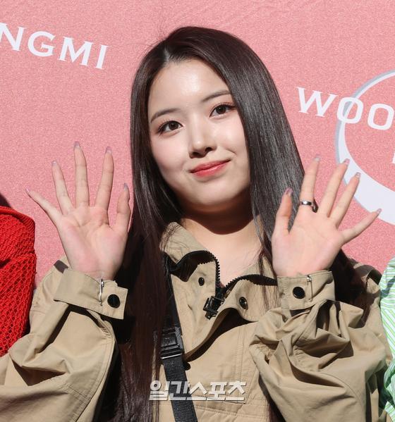 [포토] 엔믹스 지우 미소가 다했네