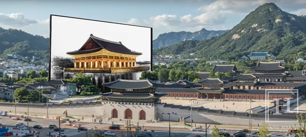 국립중앙박물관, 100년 전 유리건판 속 경복궁 모습 공개