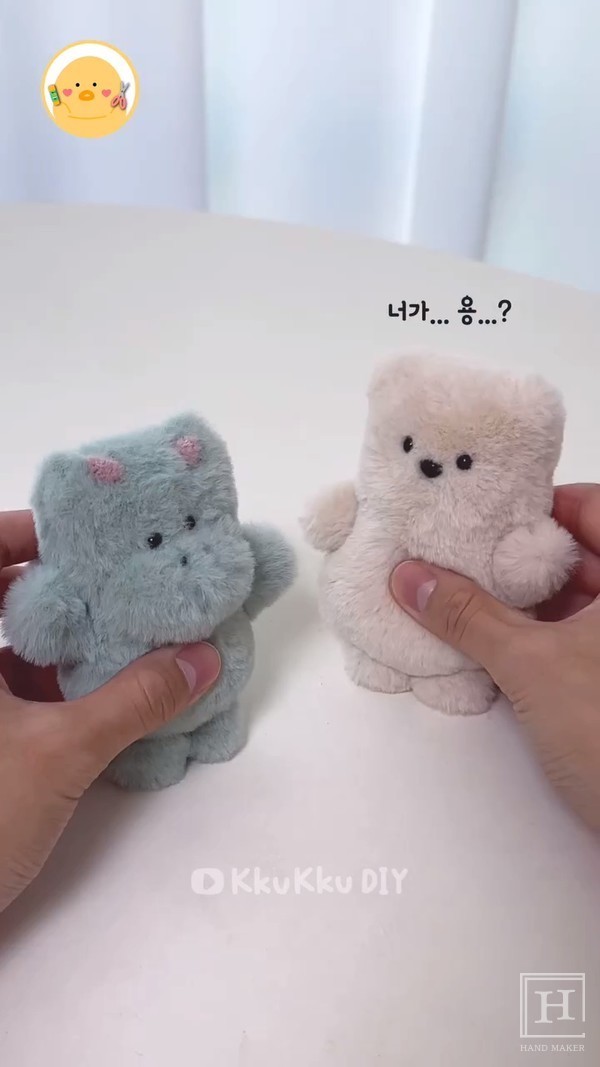 우연히 만든 곰인형, 모두에게 행복을 주다 - 만들기·DIY 크리에이터 꾸꾸만들기