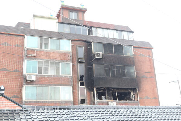 [사건 사고] 합덕읍 운산리 5층 빌라 화재 발생