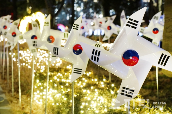 빛 속에서 힐링하다, 대청골 빛 예술제