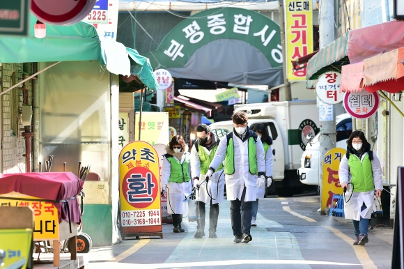 인천 코로나19 확진자, 부평종합시장 4일간 방문