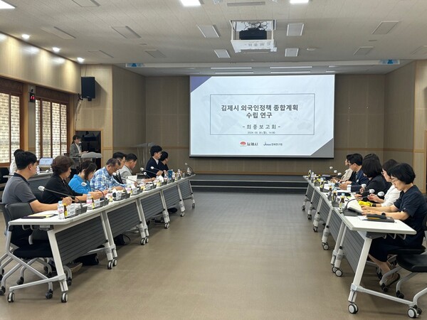 김제시, 외국인 주민은 신풍동 근로자는 검산동에 많이 거주