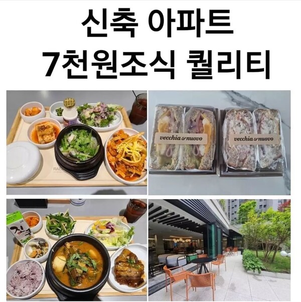 고급아파트의 상징 아침 밥...지방 아파트도 조식 서비스 도입 확산