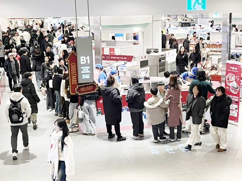 요아정과 함께하는 달콤한 크리스마스 요아정 인천 롯데백화점 팝업스토어 오픈