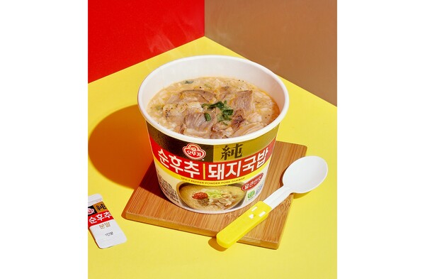 얼큰한 국물에 알싸한 순후추...오뚜기, 컵밥 얼큰순후추돼지국밥 출시 
