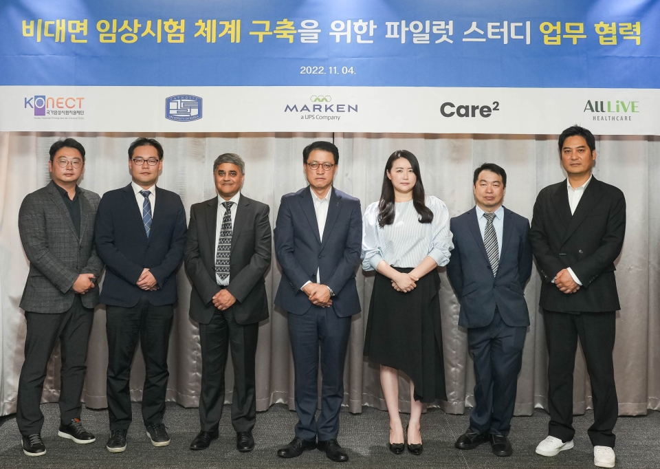 마켄, KoNECT 등과 비대면 임상시험 체계 구축 위한 시범 연구 진행
