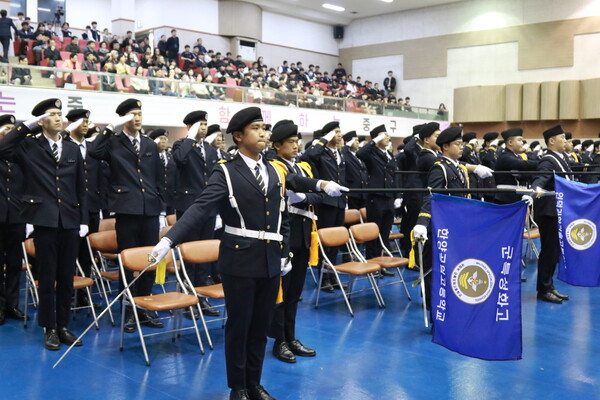 한양공고, 2025년 서울지역 7개 군특성화고 합동 발대식 열어