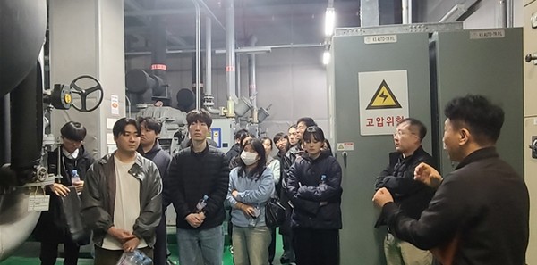 기계설비협회 광주·전남도회, 동신대 전공학생 현장 견학 실시