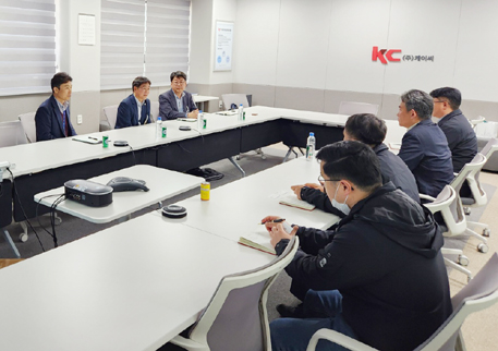 가스안전公 경기광역, 케이씨 2공장 현장 안전점검