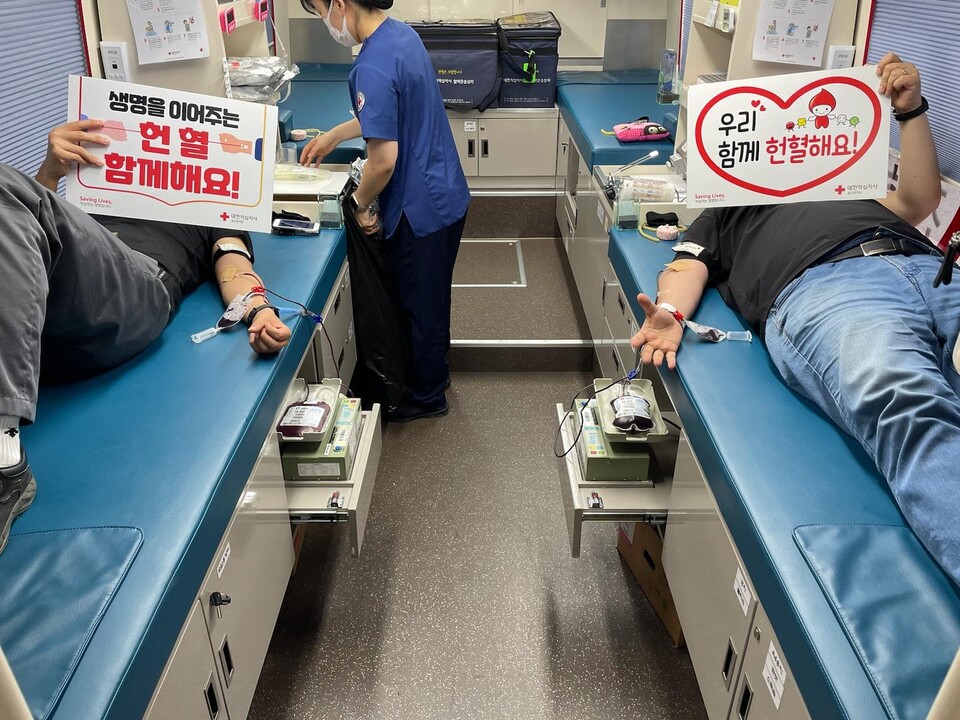 금호석유화학 울산합성수지공장, 지역 혈액 수급 안정 헌혈 동참