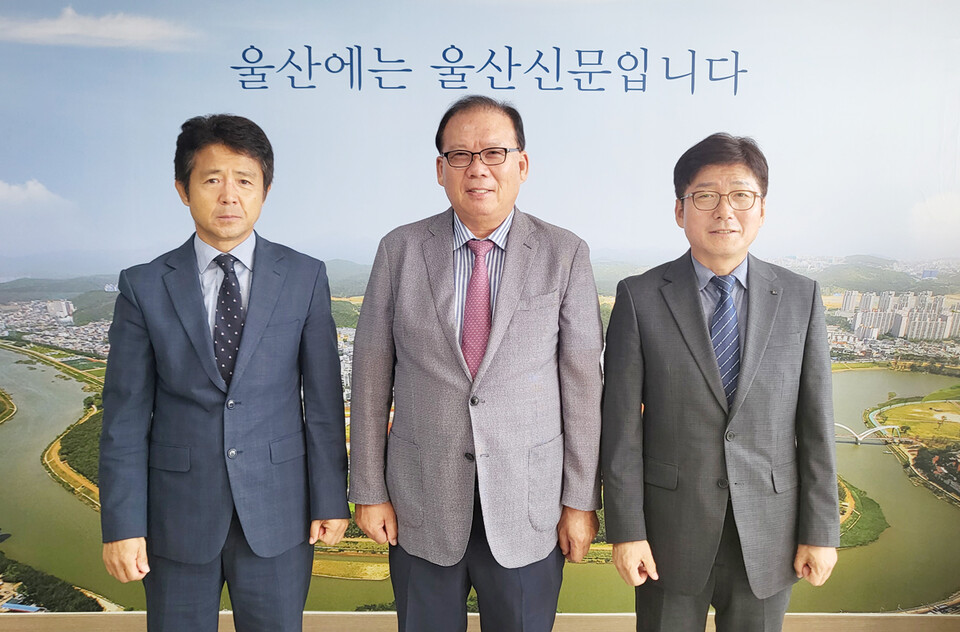 울산 강북·강남 교육지원청 교육장 본사 내방