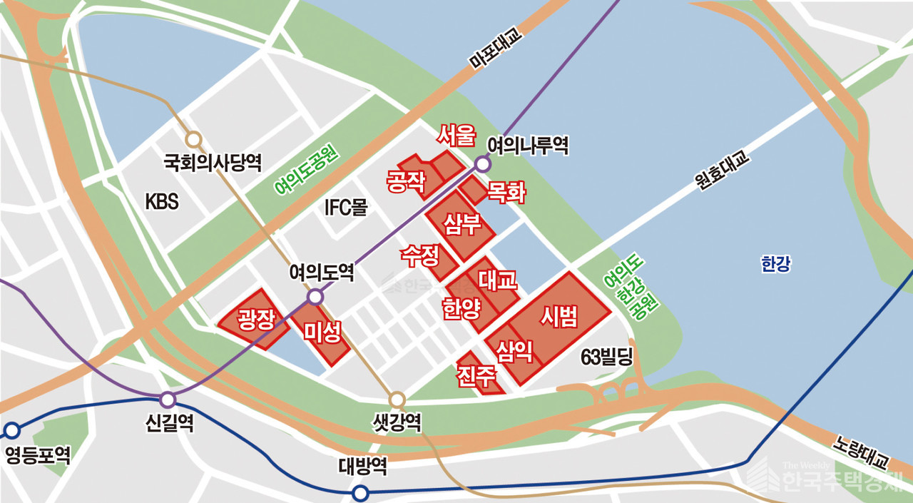[창간11주년 | 조명 - 여의도지구] 정치·문화·금융 특구  여의도에 초고층 입힌다