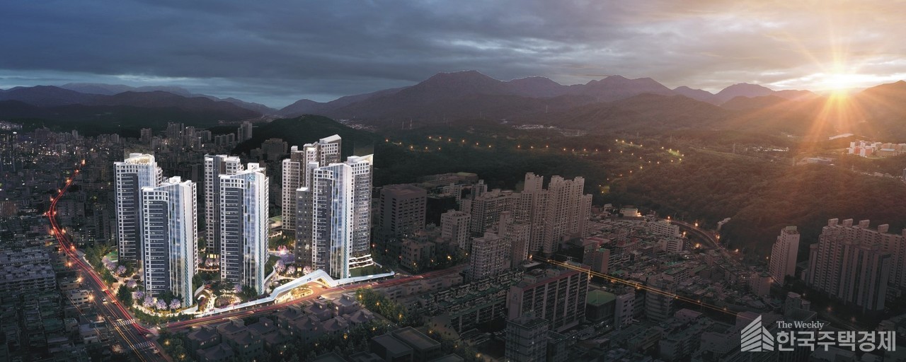 건흥 아파트 조감도