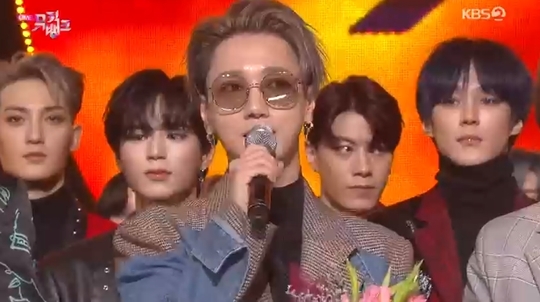 ‘뮤직뱅크’ 슈퍼주니어 “7년만에 음방 1위..이런 날 다시 오다니” 뭉클 소감