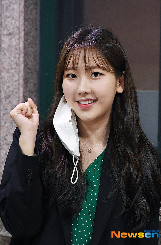 모모랜드 나윤, 인형의 화이팅 [포토엔HD]