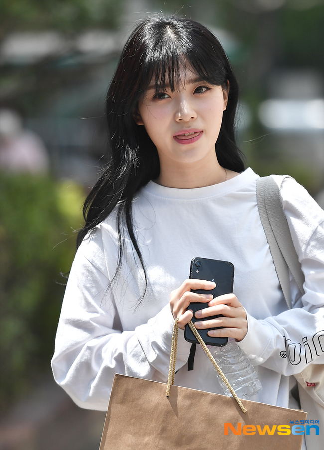 미유 ‘깜짝이야,  놀랬네요 ...’[포토엔HD]
