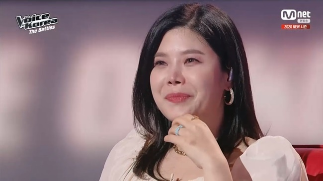‘보코2020’ 린, 유지원 탈락에 눈물 “노래를 사랑하고, 무대 원했던 친구”