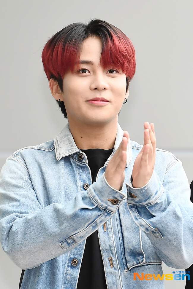 에이티즈 최종호 ‘귀여운 투톤 헤어’[포토엔HD]