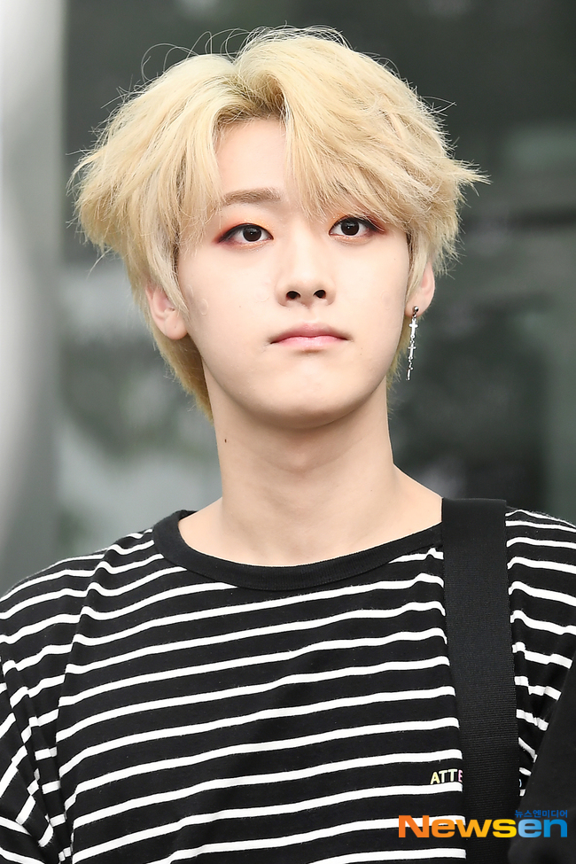 원더나인 유용하 ‘금발 헤어랑 잘생김이 찰떡’[포토엔HD]