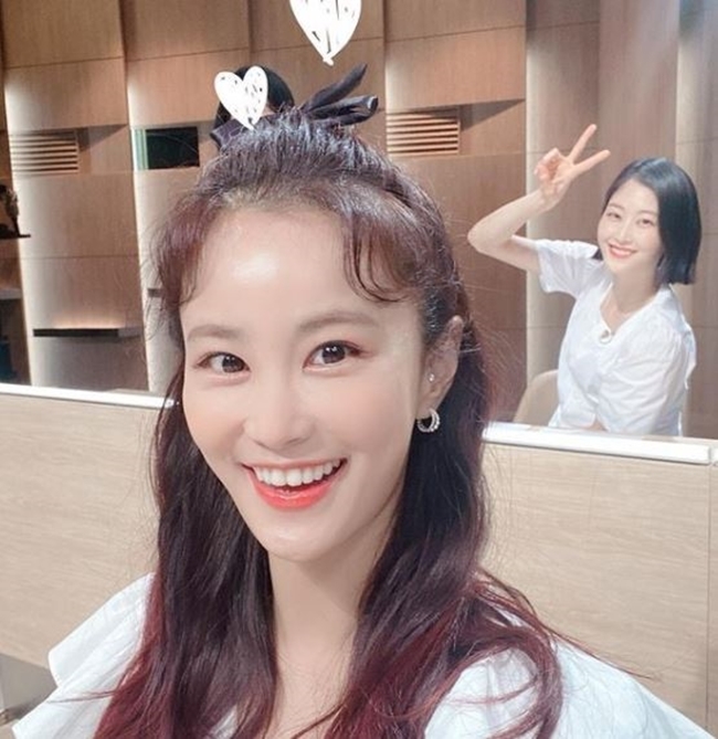 김지민, 모델 이현이 만난 개그계 대표 미녀 “넘나 마음에 들어”[SNS★컷]