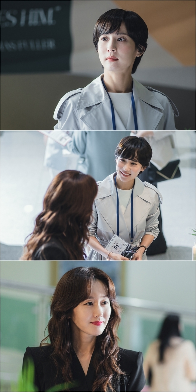 ‘하이클래스’ 조여정X김지수, 국제학교 첫만남 포착 ‘긴장감 폭발’