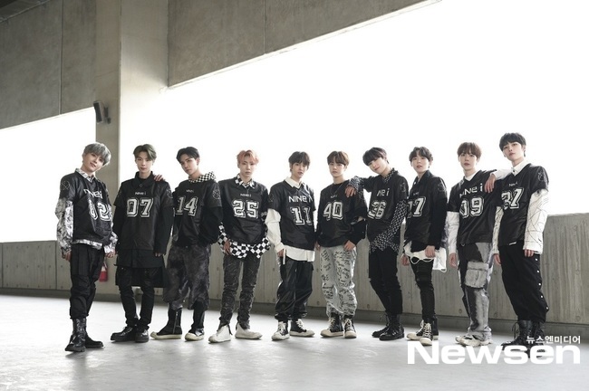 보이그룹 나인아이(NINE.i), 데뷔전 프로농구 시투+하프타임 공연 출격