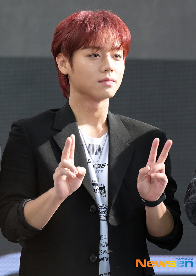 박지훈, 부산 팬 녹이는 애교[포토엔HD]