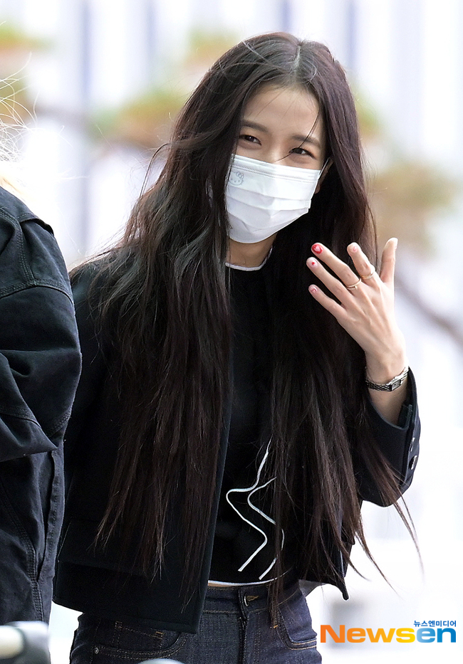 블랙핑크 지수, 네일도 하트[포토엔HD]