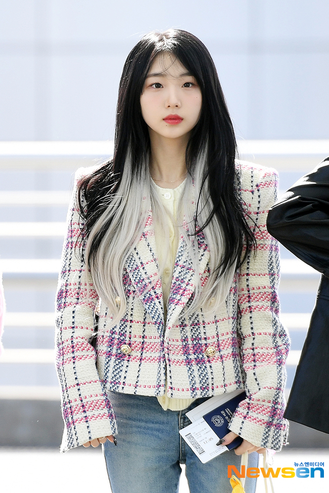 이달의소녀 여진 ‘신비로운 투톤 헤어’[포토엔HD]