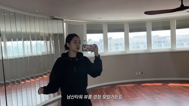 프리지아 남산타워뷰 새 집 공개, 옷 800여벌에 드레스룸만 두 개