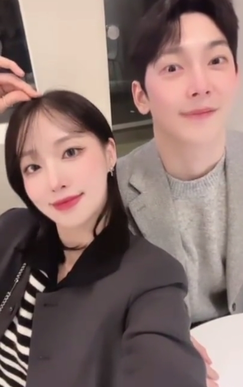 네이처 새봄, 박강성 子 박현준과 공개열애‥2살 연상연하 커플