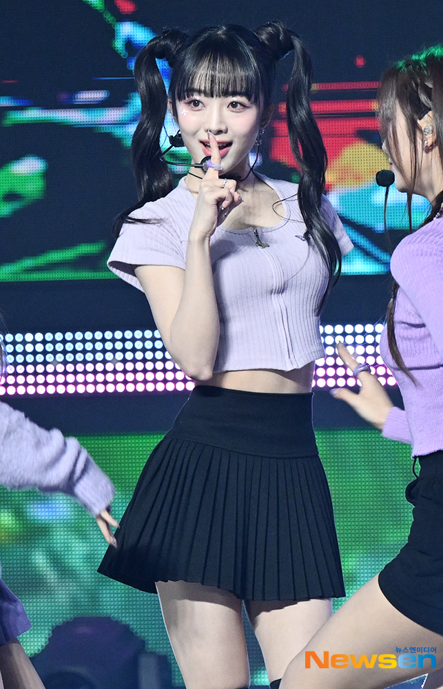 지니어스 예영, 깜찍한 양갈래 소녀의 ‘쉿~’ [포토엔HD]