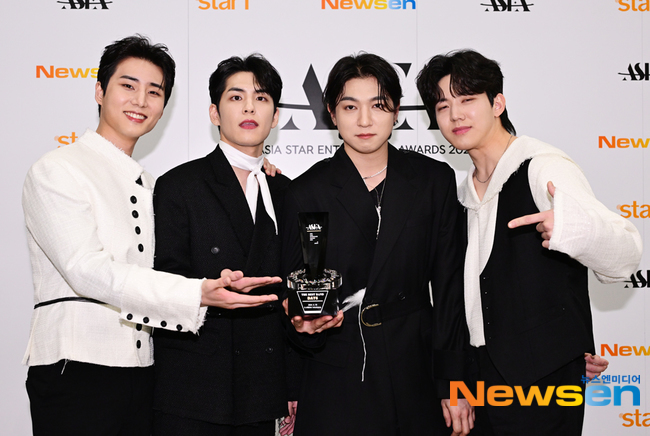 데이식스, ASEA 더 베스트 밴드 수상[포토엔HD]