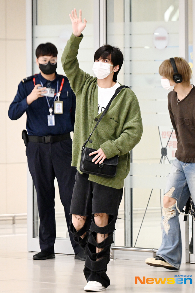 TXT 태현 ‘월드 투어 대만 다녀왔어요~’[포토엔HD]