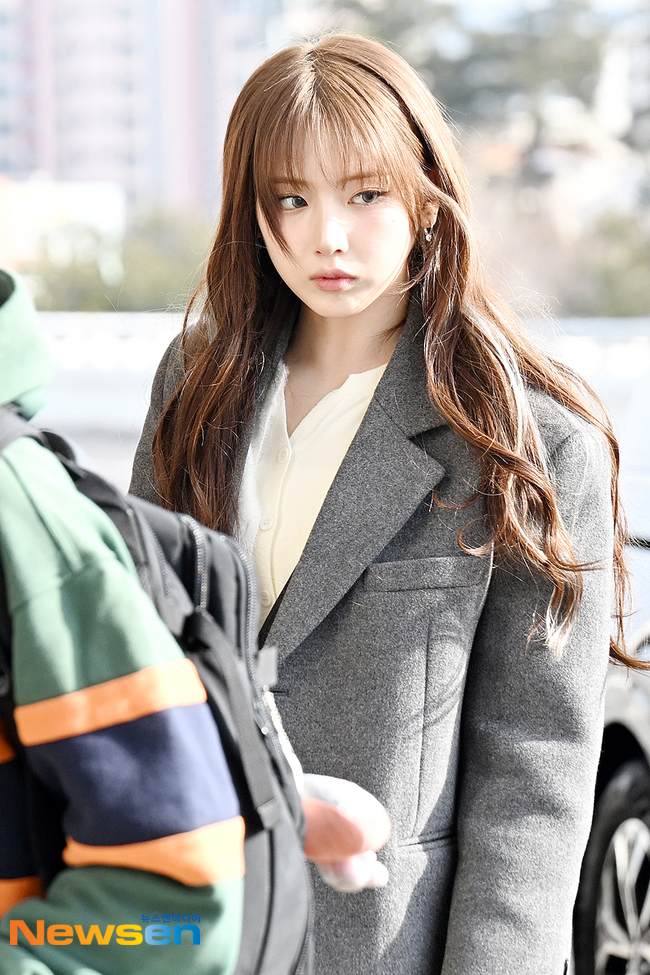 엔믹스 지우 ‘달라진 헤어색에 분위기도 예쁨 가득’[포토엔HD]