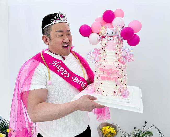 마동석, 17살 연하 ♥예정화에 안 밀리는 공주 자태…반전 취향 마블리