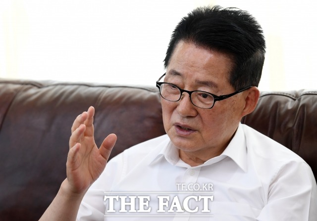 [TF인터뷰] 박지원 김종인은 굿 스타트, 배드 피니시 <상>