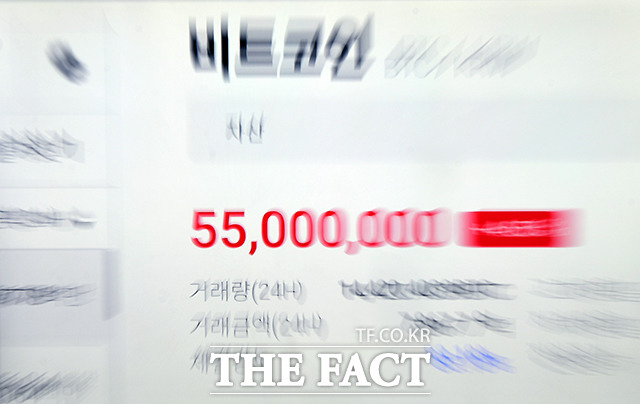 요동치는 비트코인 시세 [포토]
