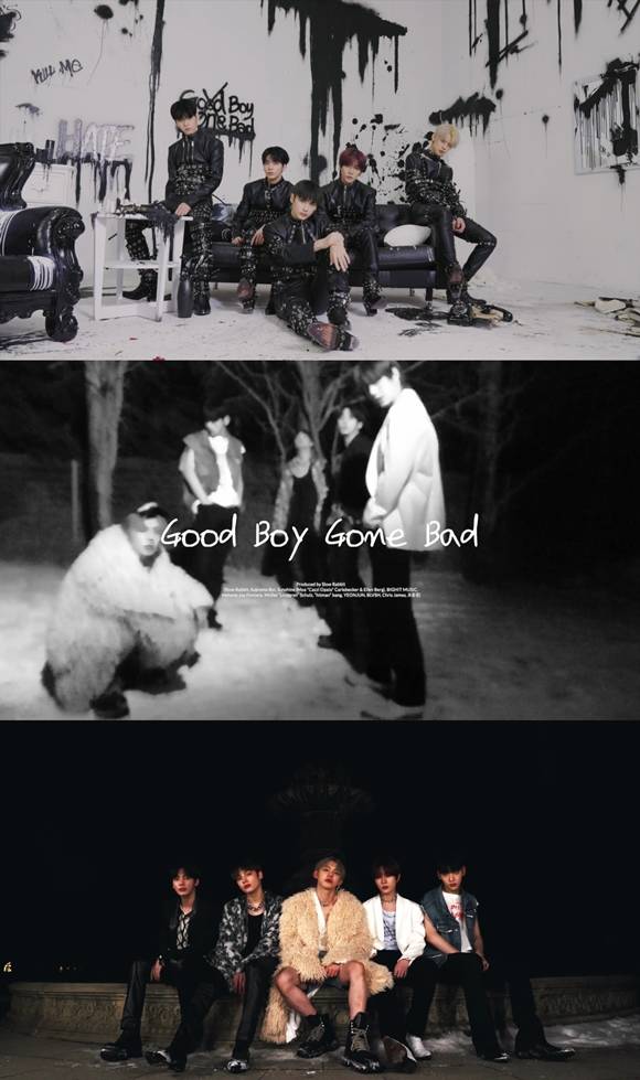 투바투, 하드코어 힙합 Good Boy Gone Bad...신보 프리뷰 공개