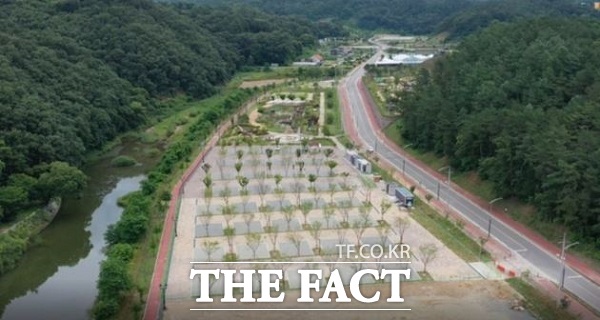 청주시 미래지농촌테마공원 오토캠핑장