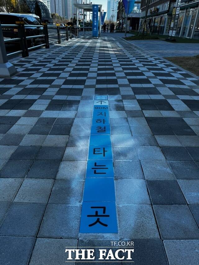 인천교통공사, 주요 버스 승차장에 환승길 안내표시 설치