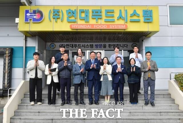 장성군·현대푸드시스템, 냉동식품 해외 수출 박차