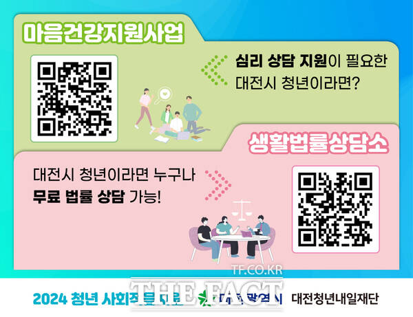 대전시, 청년 마음건강지원사업 대상자 2차 모집