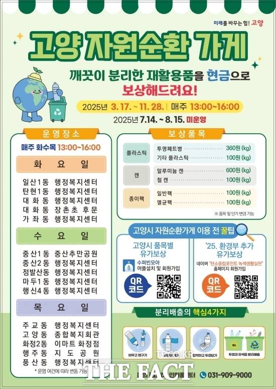 고양시, 고양 자원순환가게 오픈…스마트 디바이스 활용