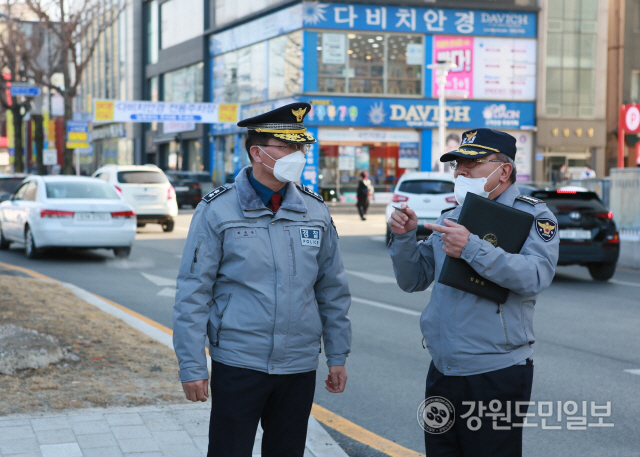 교통혼잡 논란 강릉 옥천오거리 회전교차로 설 연휴기간 특별대책 마련