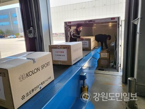 유통업계, 산불 피해 주민들 힘내세요 도움의 손길 이어져