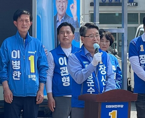 횡성군수 후보 가축분뇨처리공약 파장 지속